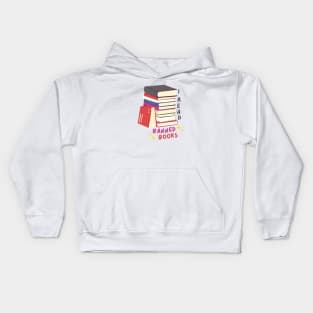 I read banned books Kids Hoodie